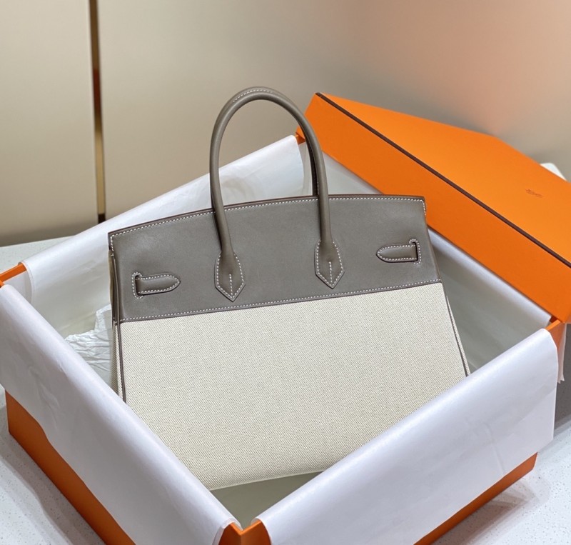 Birkin 35 Swift-Canvas “35*25*18CM”-0041=