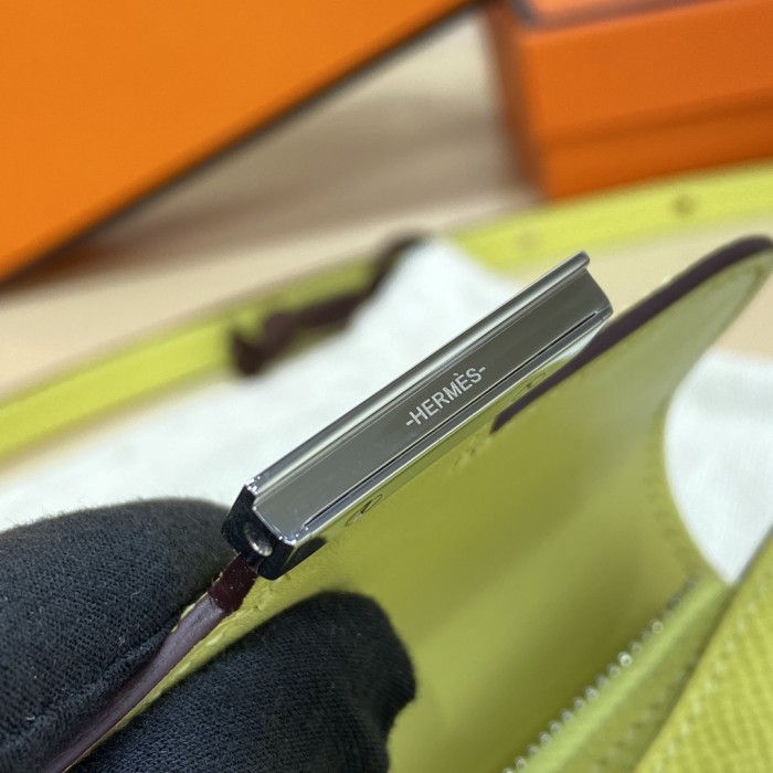 Constance Slim Wallet Epsom“12.4*10.2*3CM”-058=
