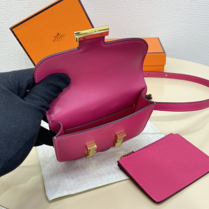 Constance Slim Wallet Epsom“12.4*10.2*3CM”-058=