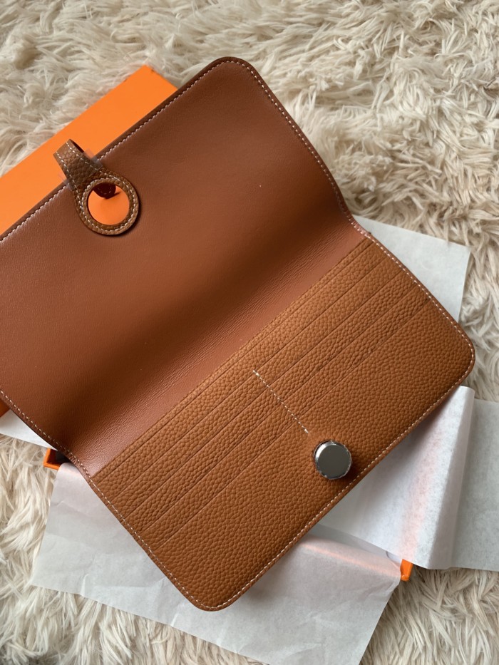 Dogon Wallet Togo Leather“20*10CM”-054=