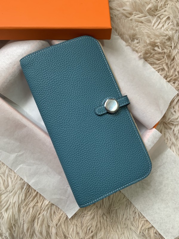Dogon Wallet Togo Leather“20*10CM”-054=