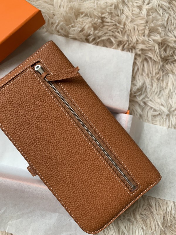 Dogon Wallet Togo Leather“20*10CM”-054=