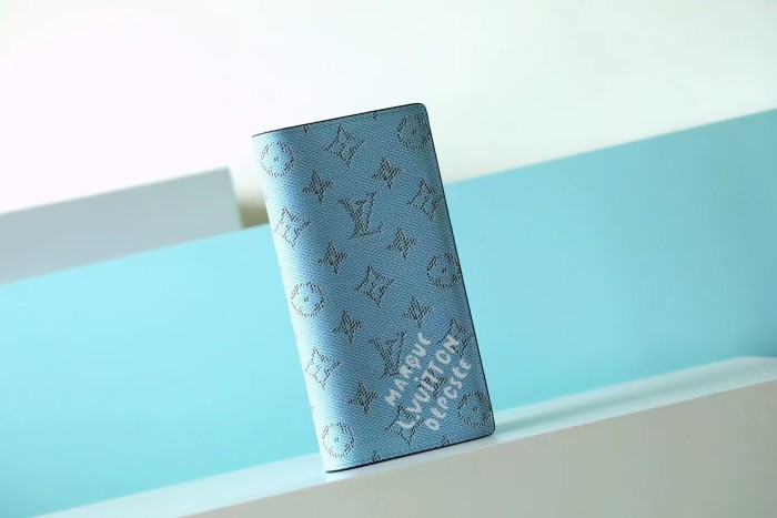 Brazza Wallet  Monogram Denim “19*10*2CM” 032