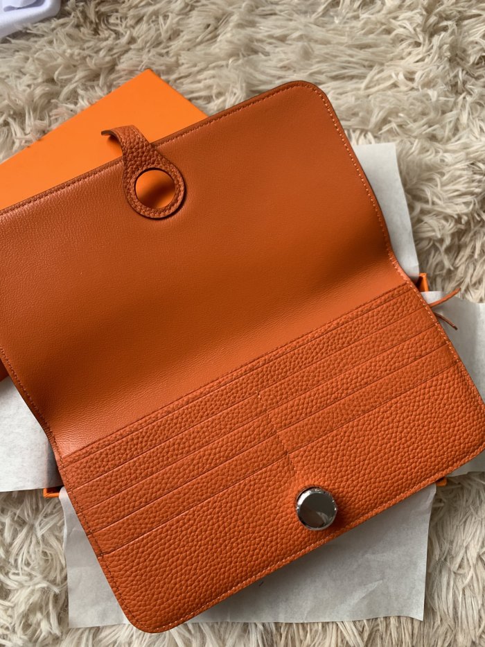 Dogon Wallet Togo Leather“20*10CM”-054=