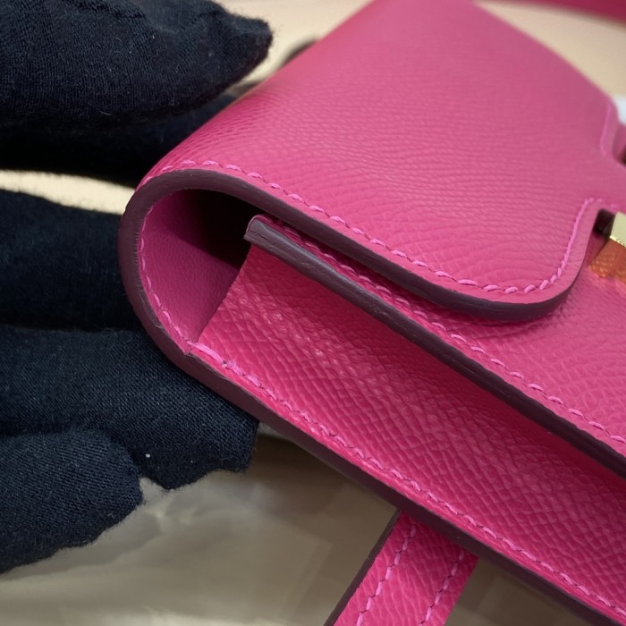 Constance Slim Wallet Epsom“12.4*10.2*3CM”-058=