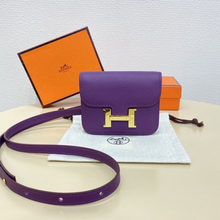 Constance Slim Wallet Epsom“12.4*10.2*3CM”-058=