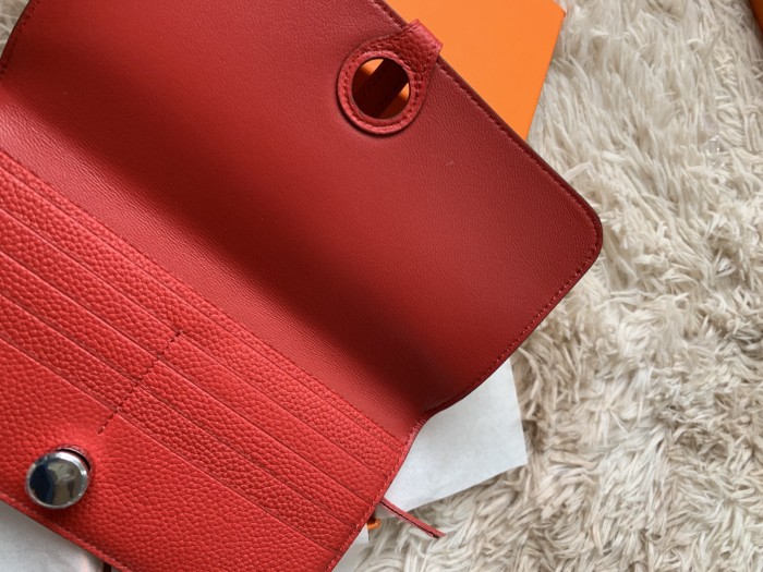 Dogon Wallet Togo Leather“20*10CM”-054=