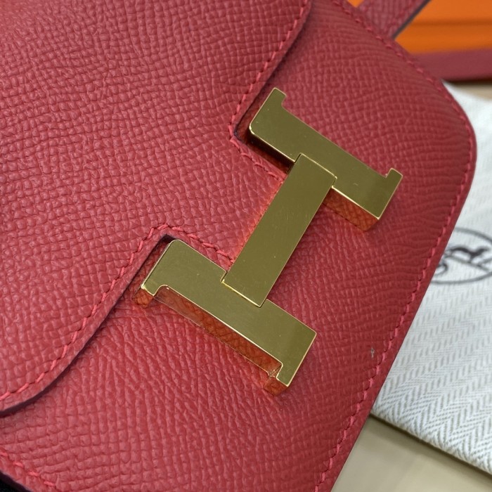 Constance Slim Wallet Epsom“12.4*10.2*3CM”-058=
