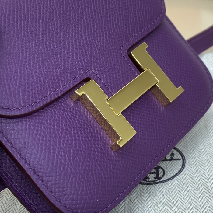 Constance Slim Wallet Epsom“12.4*10.2*3CM”-058=