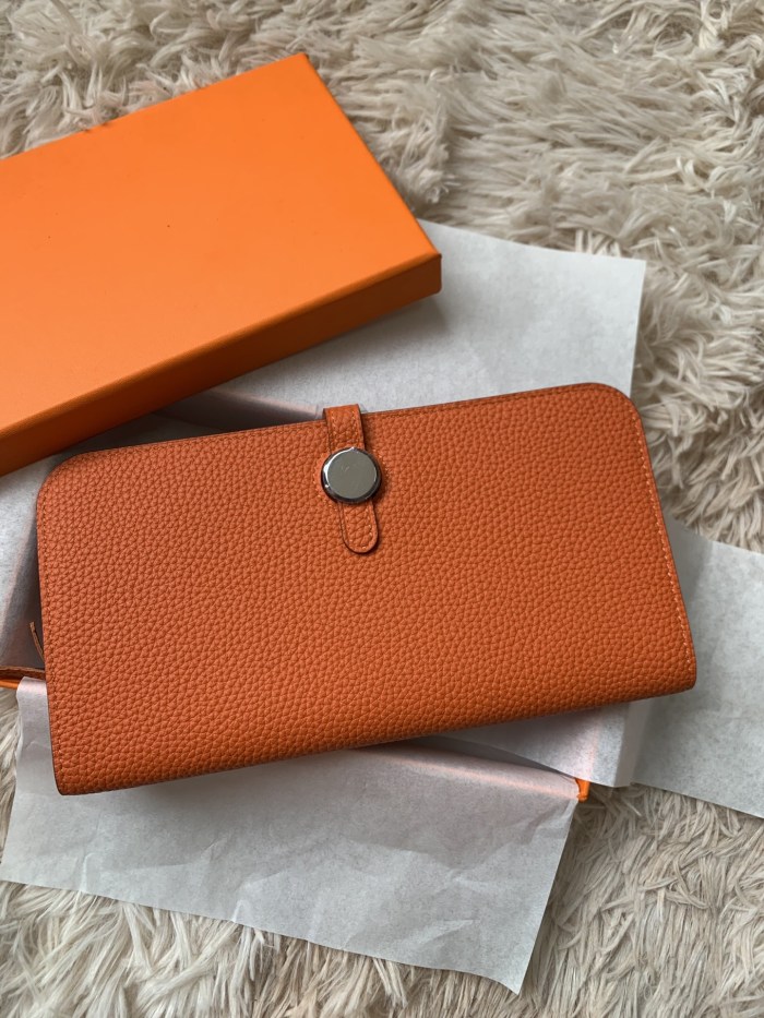 Dogon Wallet Togo Leather“20*10CM”-054=