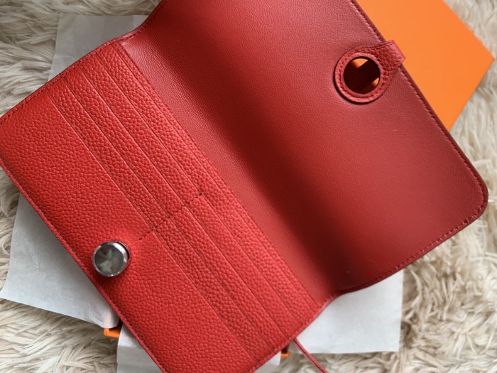 Dogon Wallet Togo Leather“20*10CM”-054=