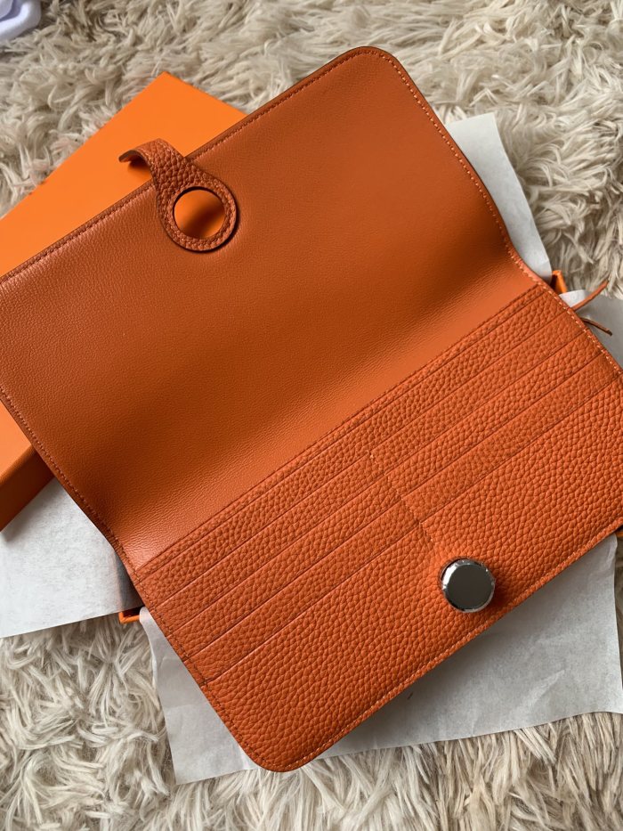 Dogon Wallet Togo Leather“20*10CM”-054=