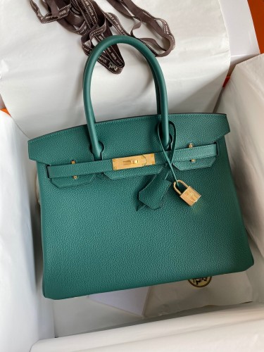 Birkin 30 Togo Leather “30*22*16CM”-0141=