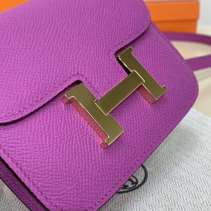 Constance Slim Wallet Epsom“12.4*10.2*3CM”-058=