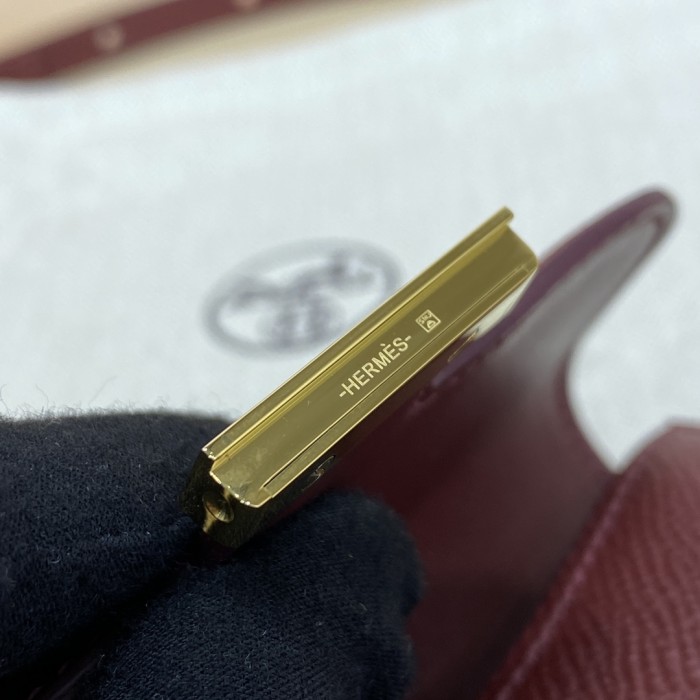 Constance Slim Wallet Epsom“12.4*10.2*3CM”-058=