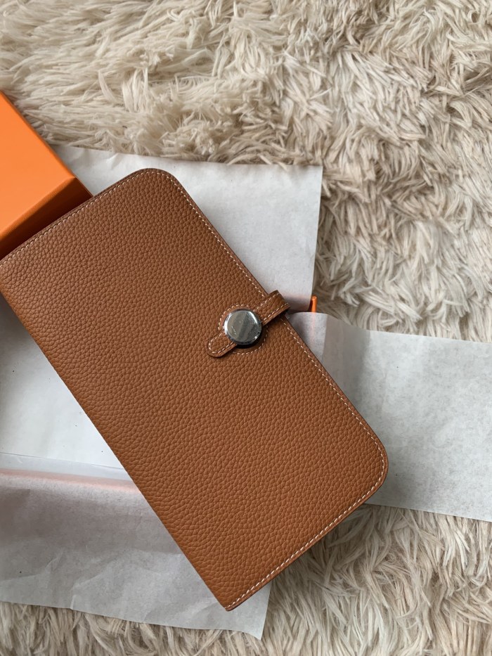 Dogon Wallet Togo Leather“20*10CM”-054=