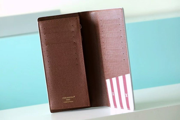 Brazza Wallet  Monogram Denim “19*10*2CM” 032