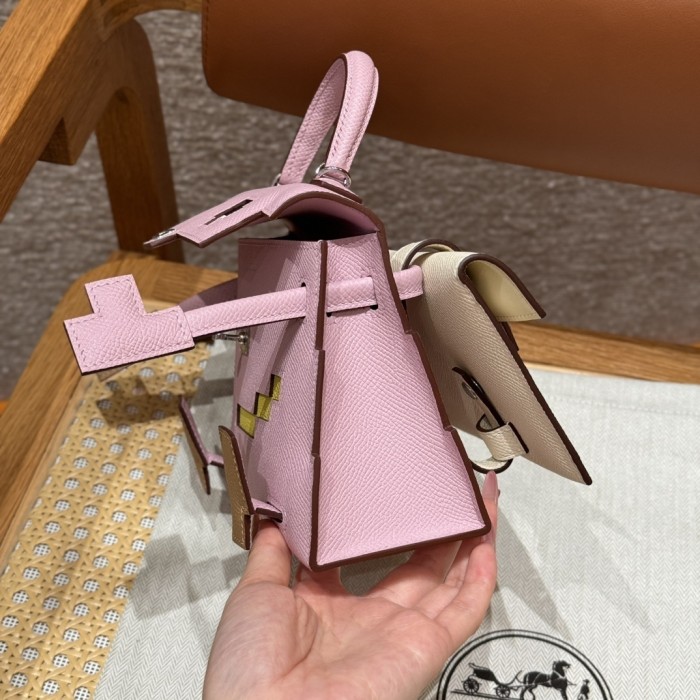 Kelly Doll Picto Epsom“16.5*11.5*7CM”-0071=
