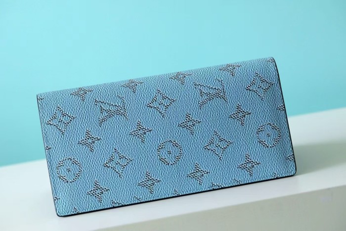 Brazza Wallet  Monogram Denim “19*10*2CM” 032