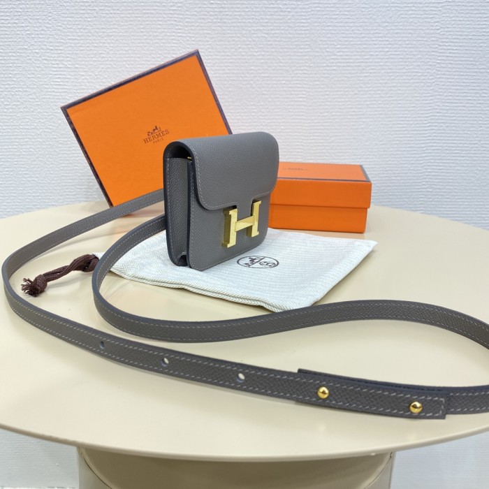 Constance Slim Wallet Epsom“12.4*10.2*3CM”-058=