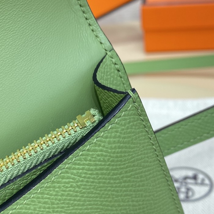 Constance Slim Wallet Epsom“12.4*10.2*3CM”-058=