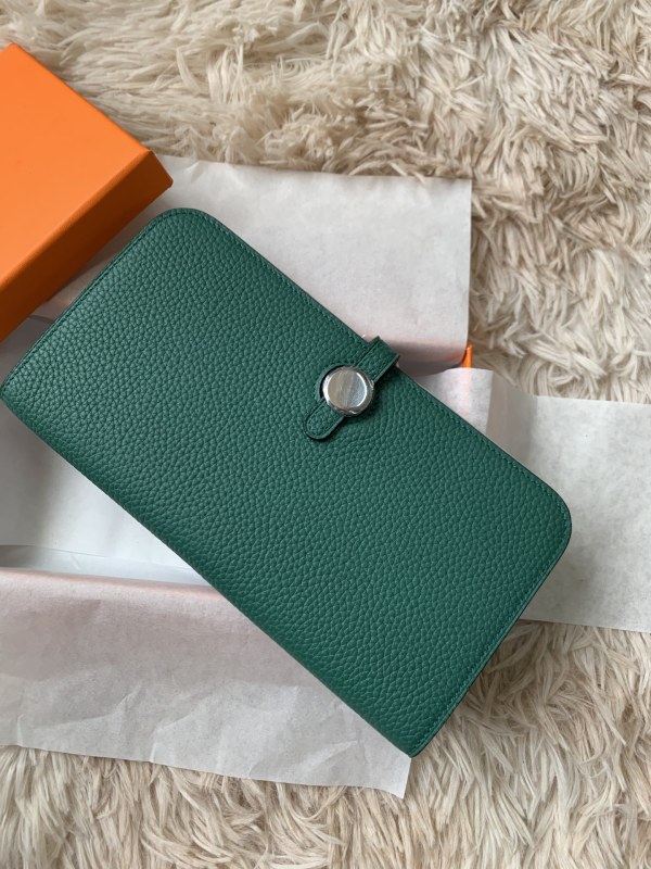 Dogon Wallet Togo Leather“20*10CM”-054=