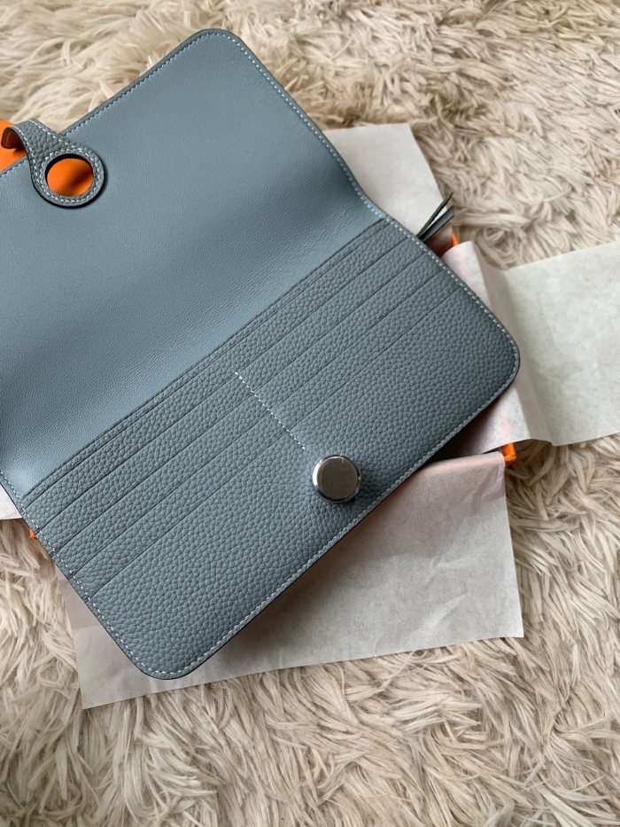Dogon Wallet Togo Leather“20*10CM”-054=