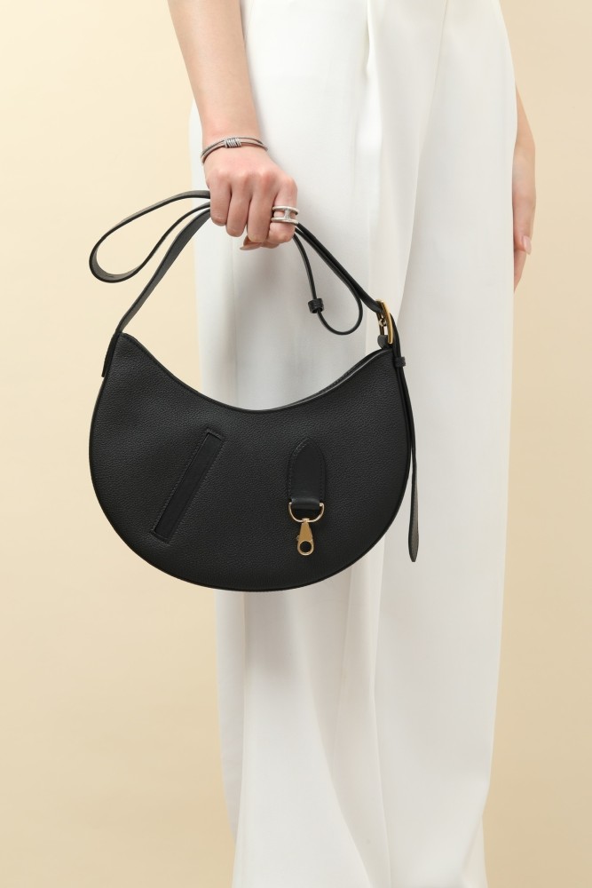 P'tit Arcon Toile&Cuir Shoulder Bag Barenia Faubourg-Swift “28*15.5*3CM”-0571=