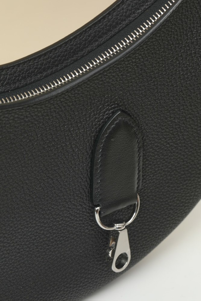 P'tit Arcon Toile&Cuir Shoulder Bag Barenia Faubourg-Swift “28*15.5*3CM”-0571=