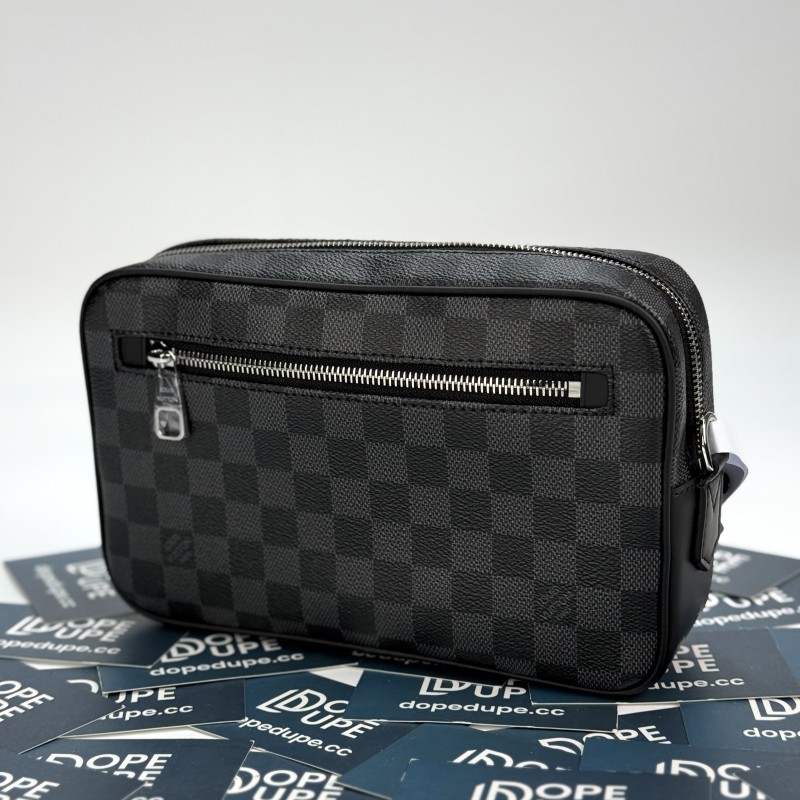 Pochette Kasai  Damier Graphite “26*17*7CM” 043