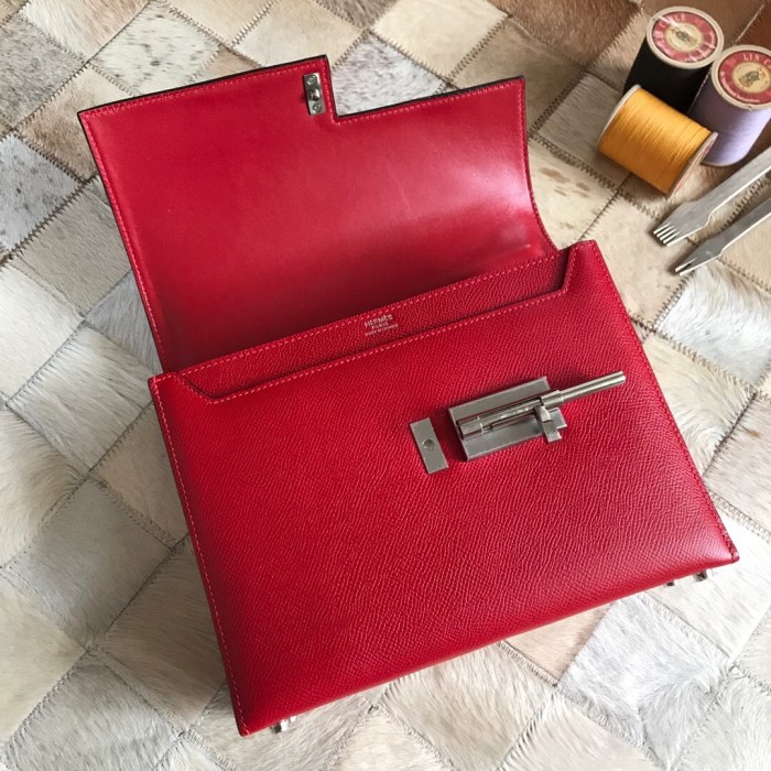 Verrou 23 Bag Epsom“23*18*7CM”-0571=