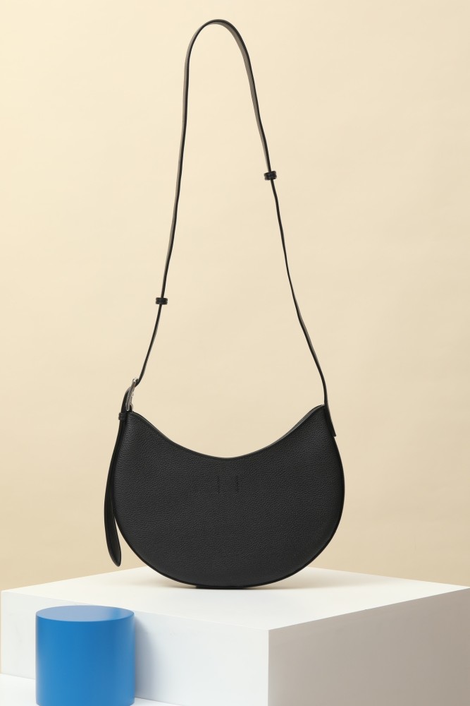 P'tit Arcon Toile&Cuir Shoulder Bag Barenia Faubourg-Swift “28*15.5*3CM”-0571=