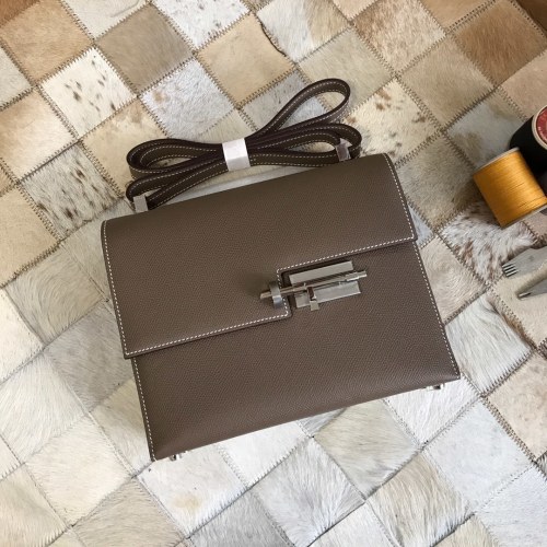 Verrou 23 Bag Epsom“23*18*7CM”-0571=