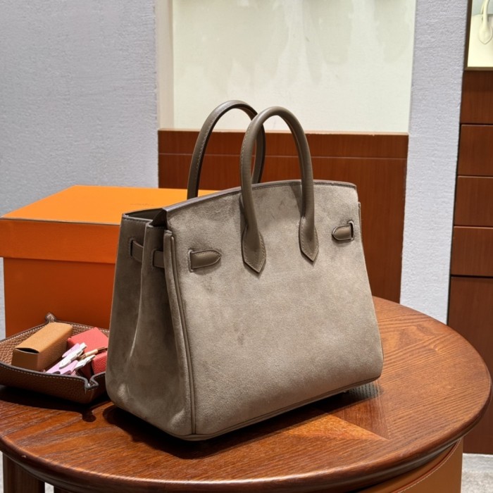 Birkin Doblis Suede“25*20*13CM”-0871=