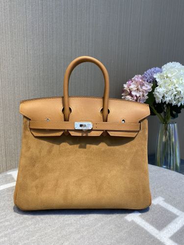 Birkin Doblis Suede“25*20*13CM”-0871=