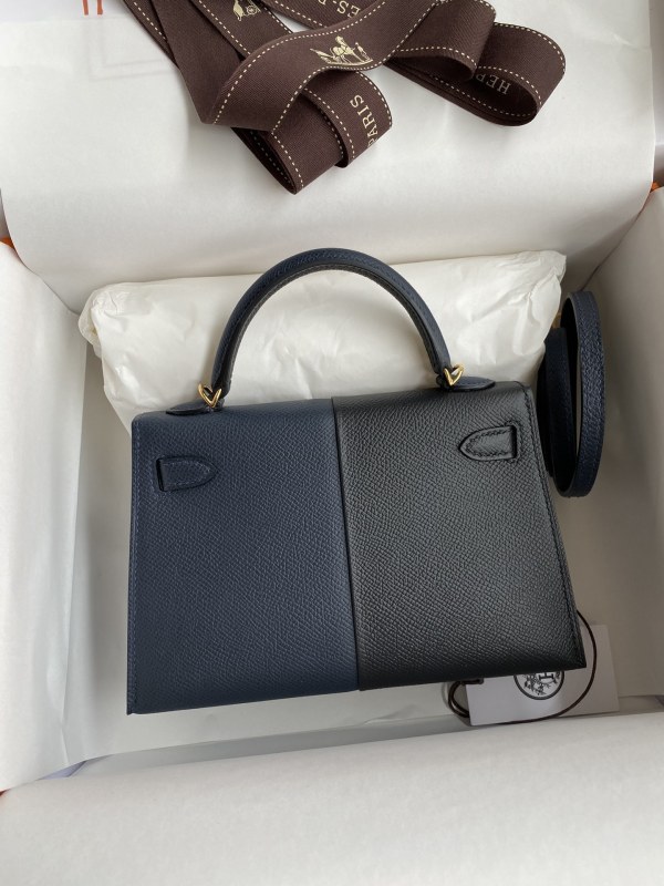 Mini Kelly  Epsom“19*12*6CM” -0581=