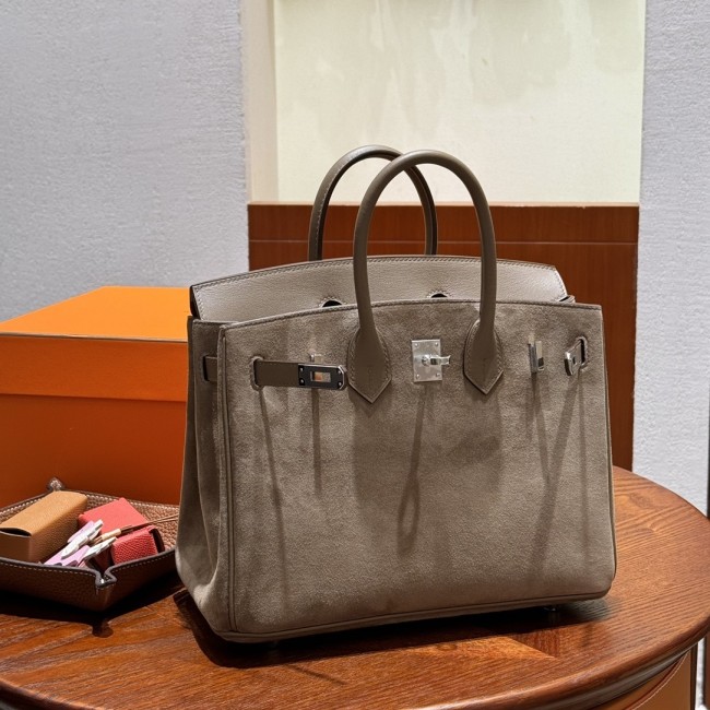 Birkin Doblis Suede“25*20*13CM”-0871=