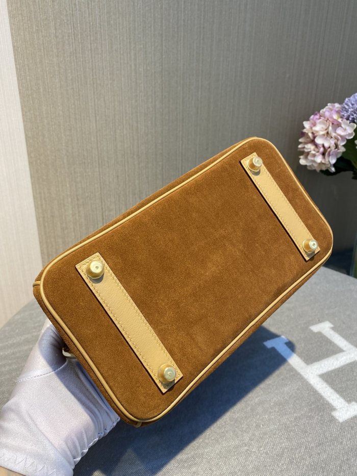 Birkin Doblis Suede“25*20*13CM”-0871=