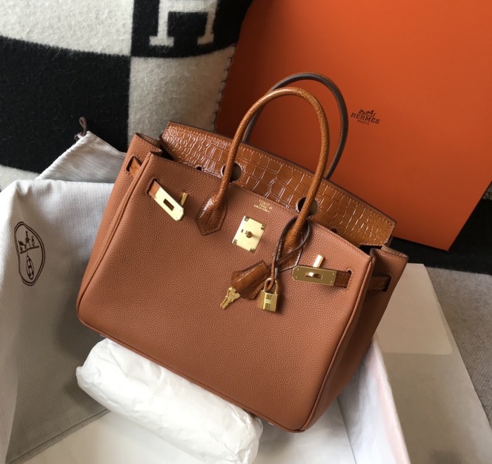 Birkin Touch Bag“30*22*16CM”-0681=