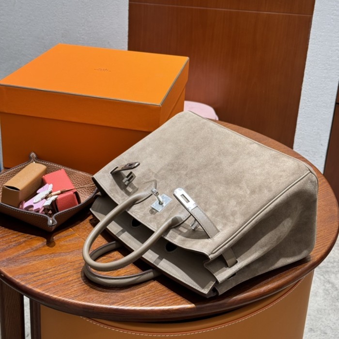 Birkin Doblis Suede“25*20*13CM”-0871=