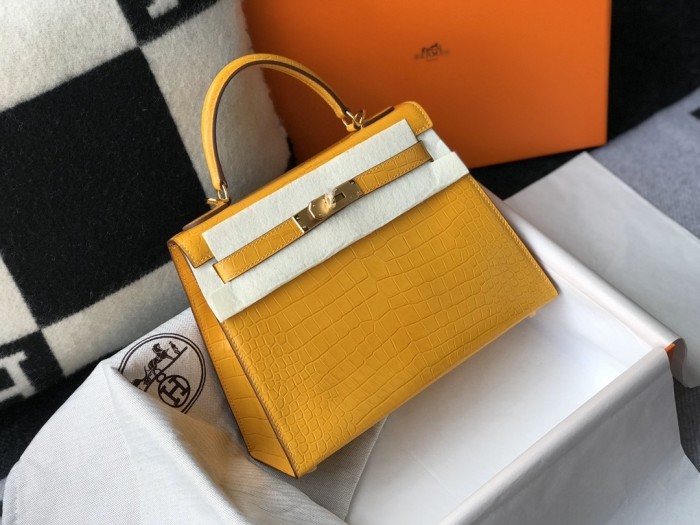 Mini Kelly Bag“28*20*10CM”-0681=