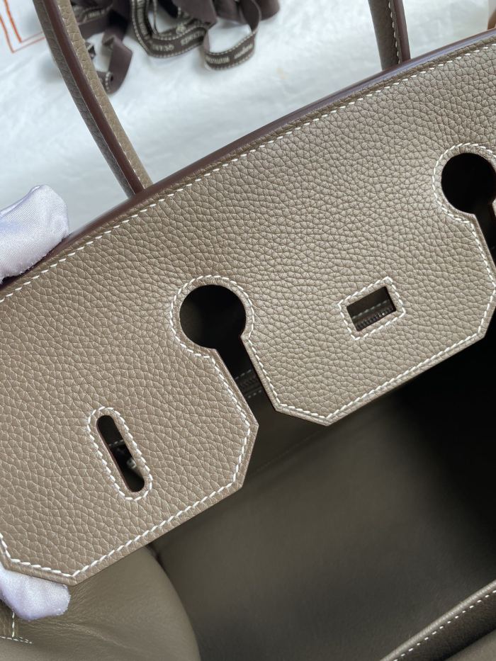 Birkin Bag in Togo-Canvas“35*25*18CM”-0061=