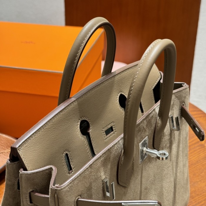 Birkin Doblis Suede“25*20*13CM”-0871=
