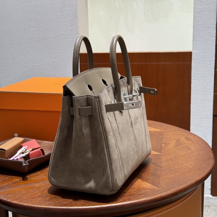 Birkin Doblis Suede“25*20*13CM”-0871=
