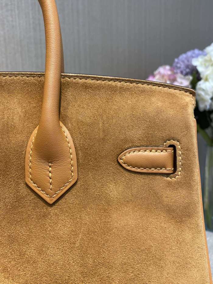 Birkin Doblis Suede“25*20*13CM”-0871=