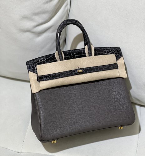 Birkin Togo-Crocodile“25*20*13CM”-0002=