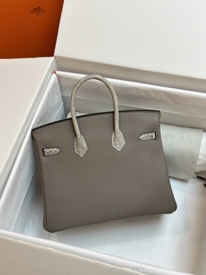 Birkin Togo-Crocodile“25*20*13CM”-0002=