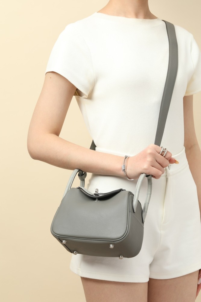 Mini Lindy 19 Swift-Matte Alligator“19.5*12.5*9.5CM”-0822=