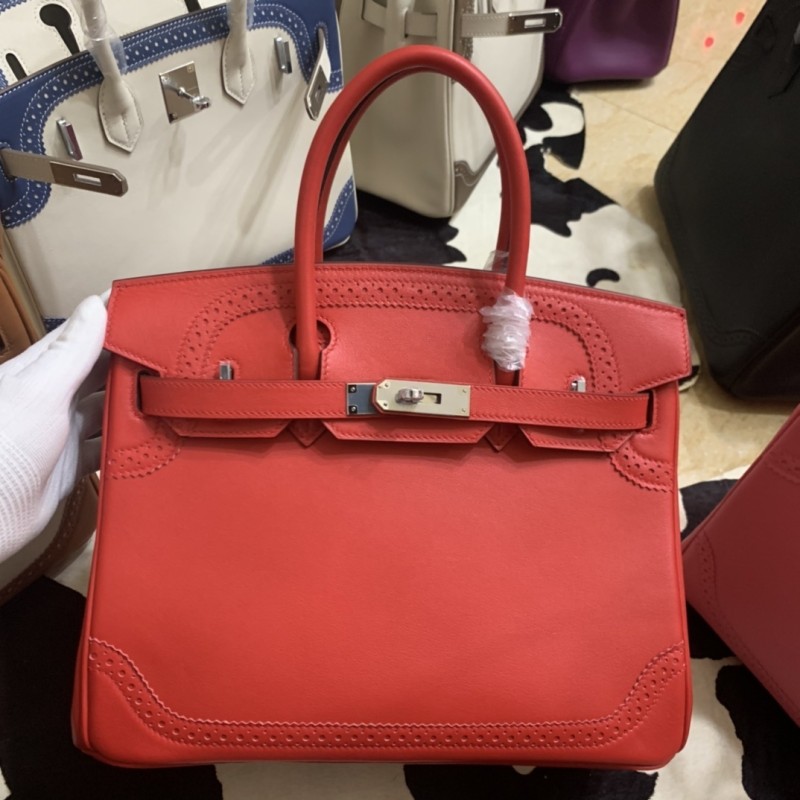 Birkin Ghillies Swift“30*22*15CM”-0591=
