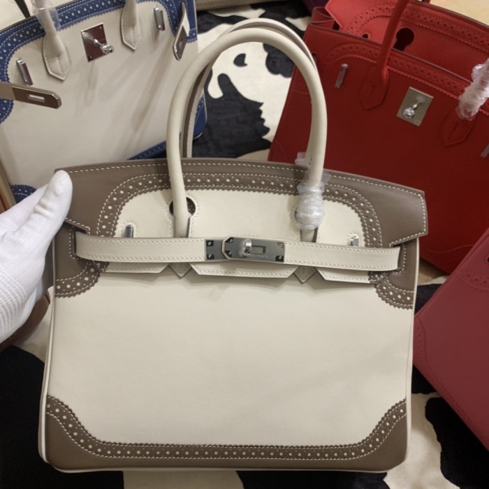 Birkin Ghillies 30CM Swift“30*22*15CM”-0891=
